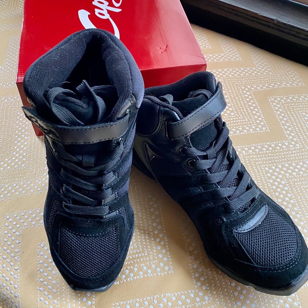 Capezio brite lites- high-top dance sneakers